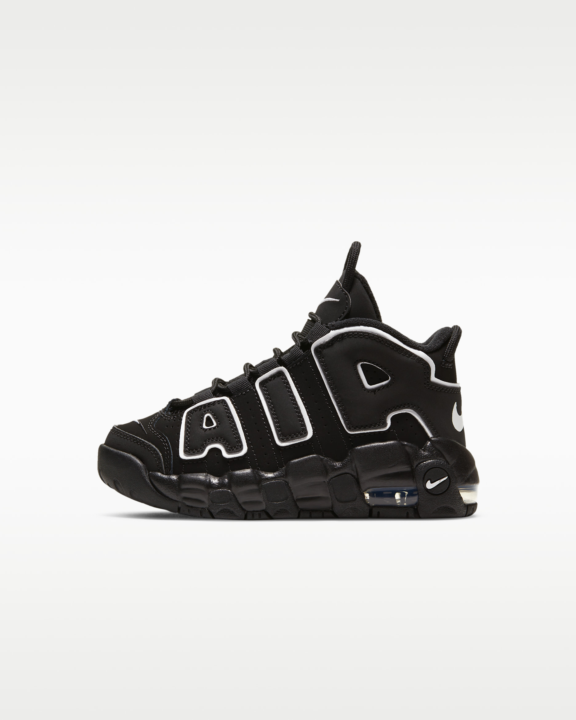 Nike Air More Uptempo (GS) 6Y ブラック/ホワイト Nike Air More Uptempo Little Kids' Shoes. Nike.com